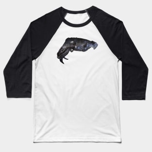 Galaxy Cuttlefish Baseball T-Shirt